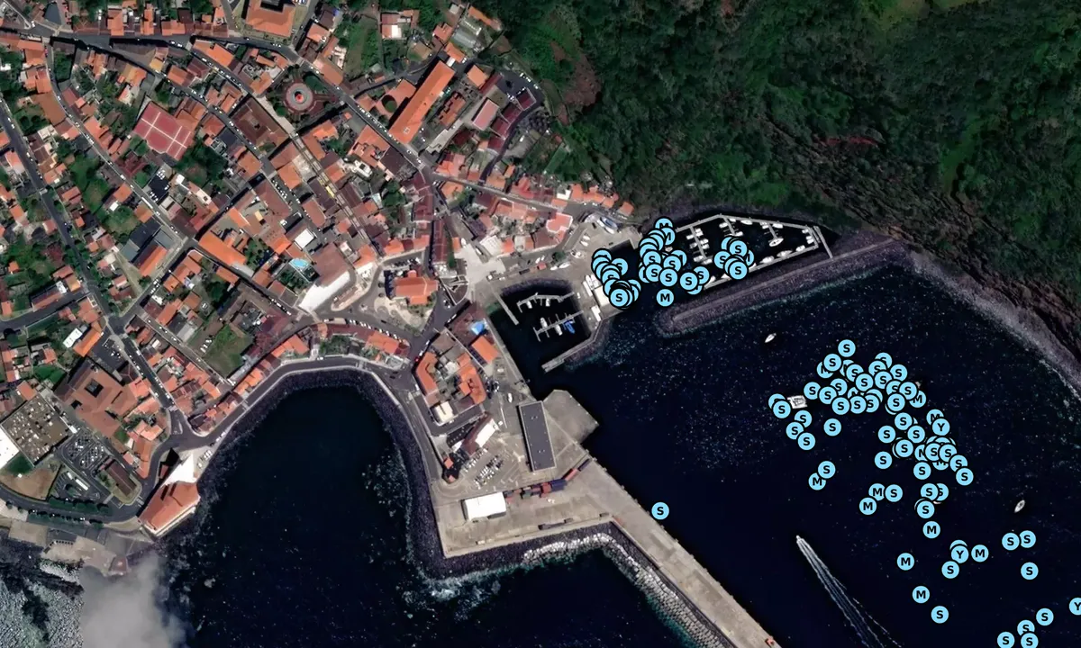 Satelite image of Fishing port for local boats only