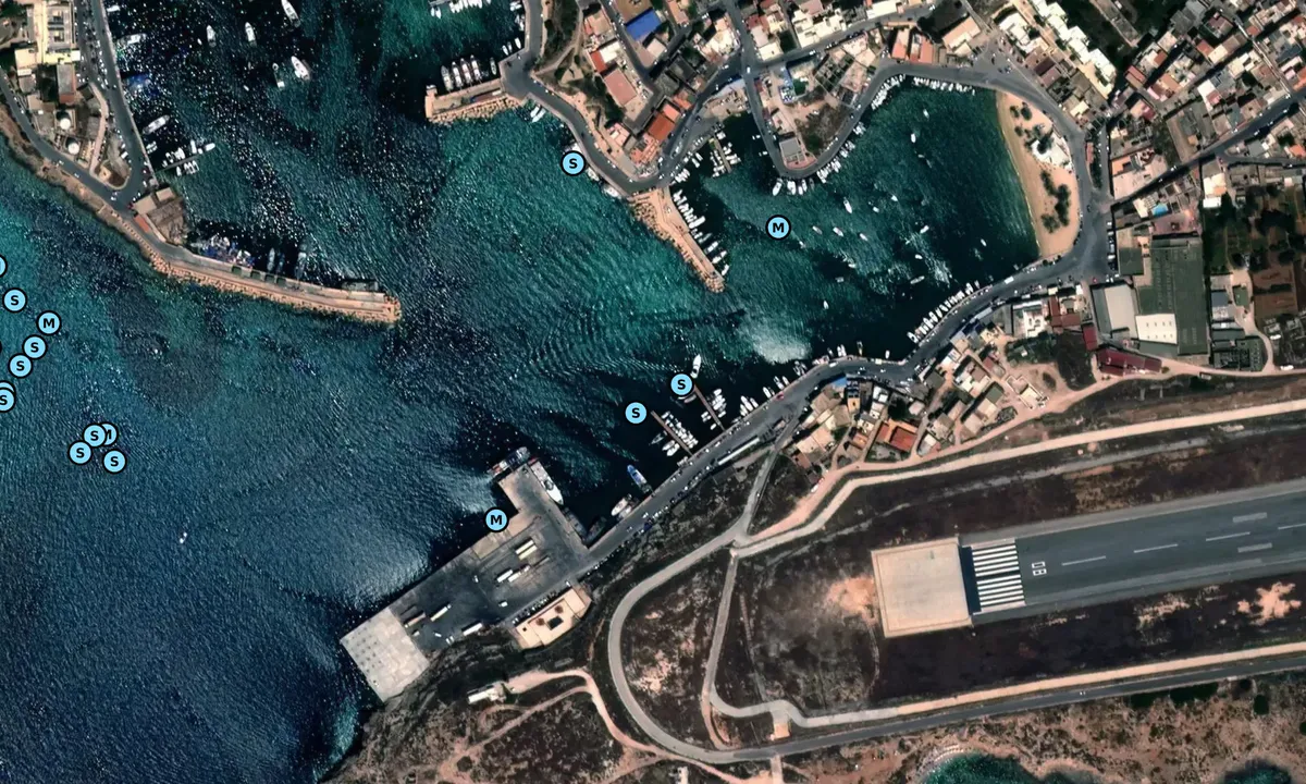 Satelite image of Fishing Wharf