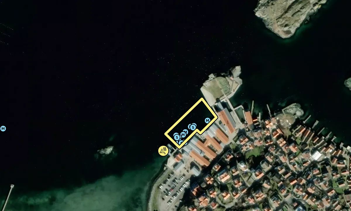 Satelite image of Fiskebäckskil - Gullmarsstrand