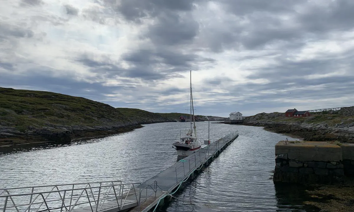 Fiskeværet Nordøyan: Gjestebrygge.