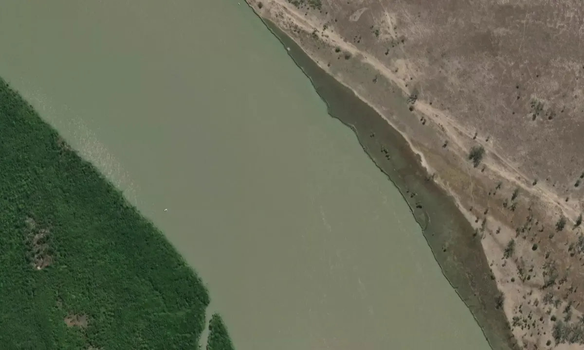 Flyfoto av Fitzroy River 1/2 Way