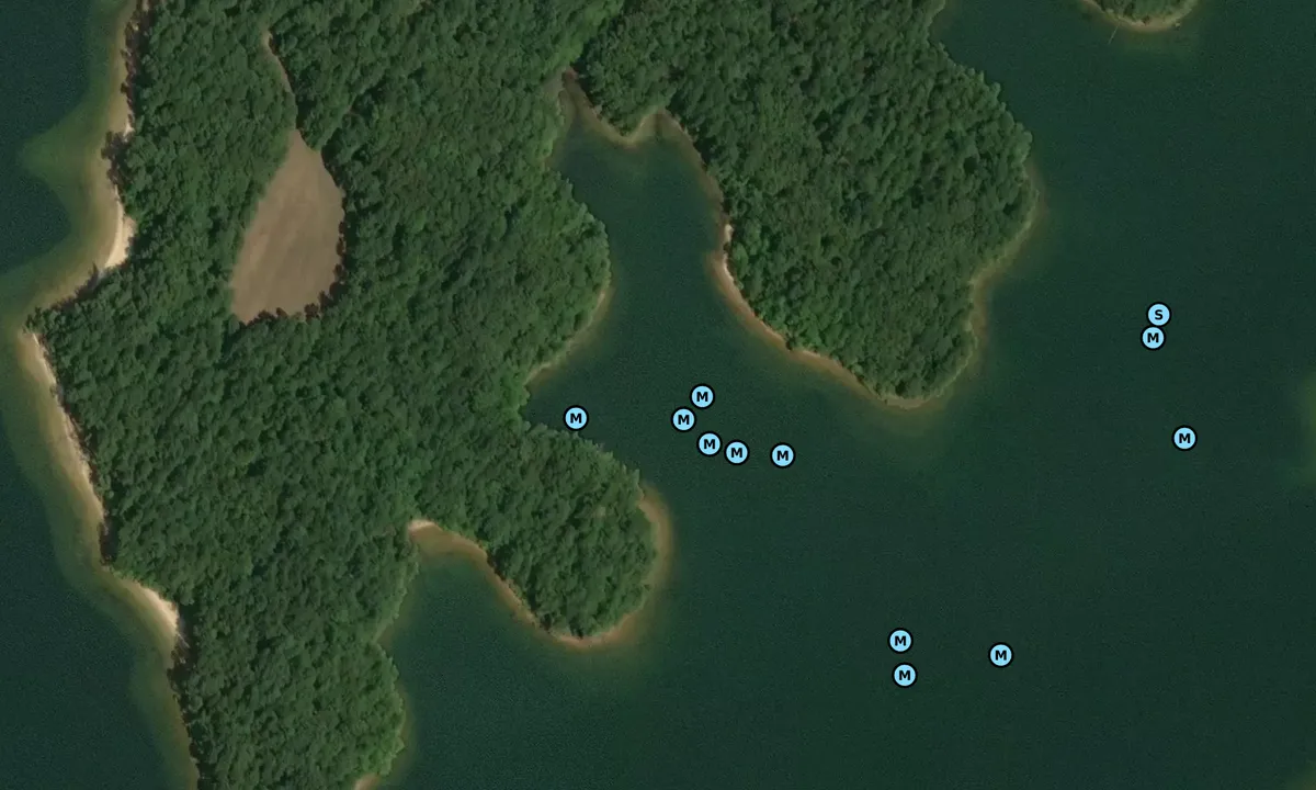 Satelite image of Five Fingers - 1