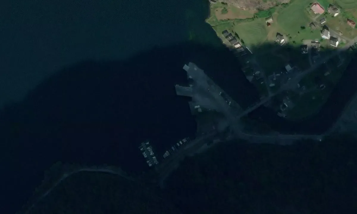 Satelite image of Fjæra