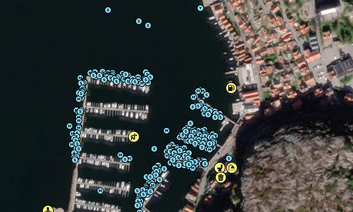 Satelite image of Fjällbacka