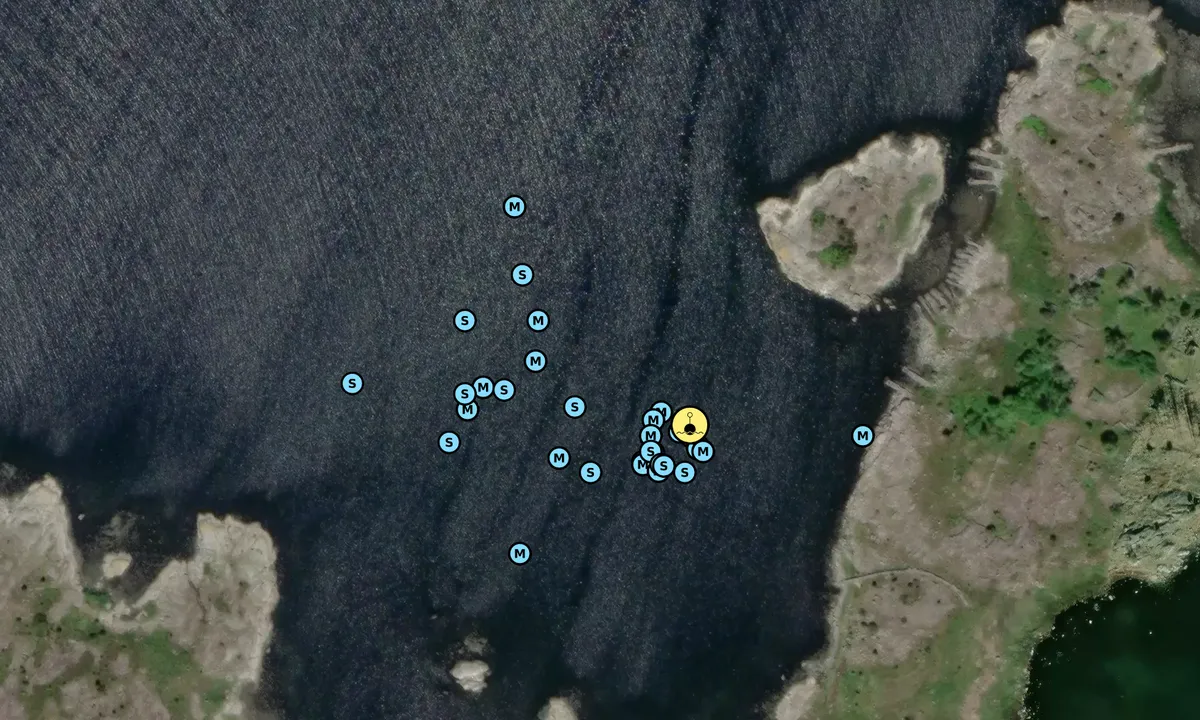 Satelite image of Flakskär - SXK Blekinge bouy