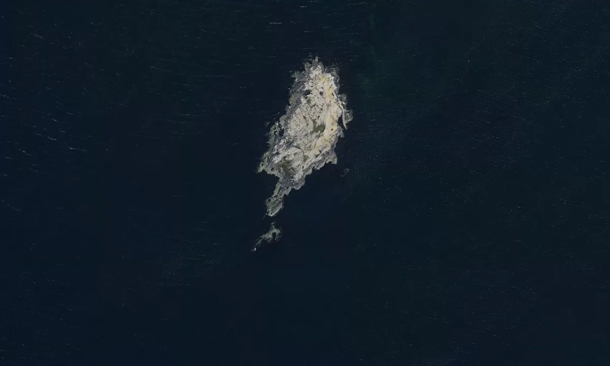 Satelite image of Flata Brunskär