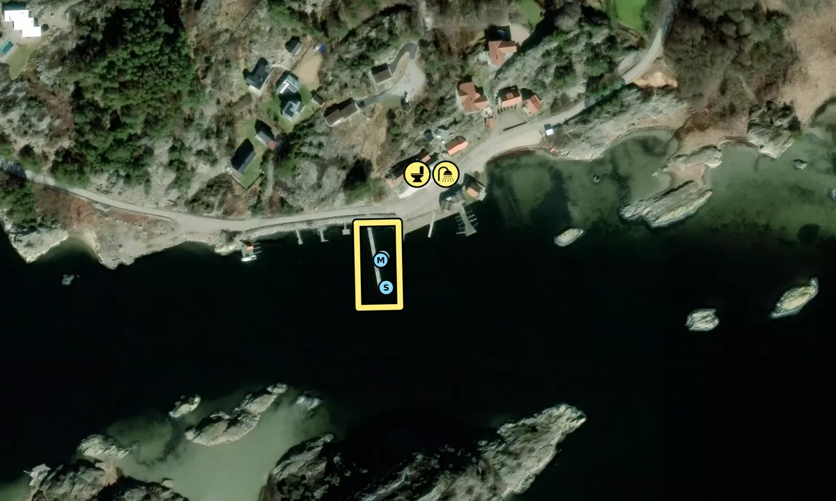 Satelite image of Flatön - Handelsman Flink