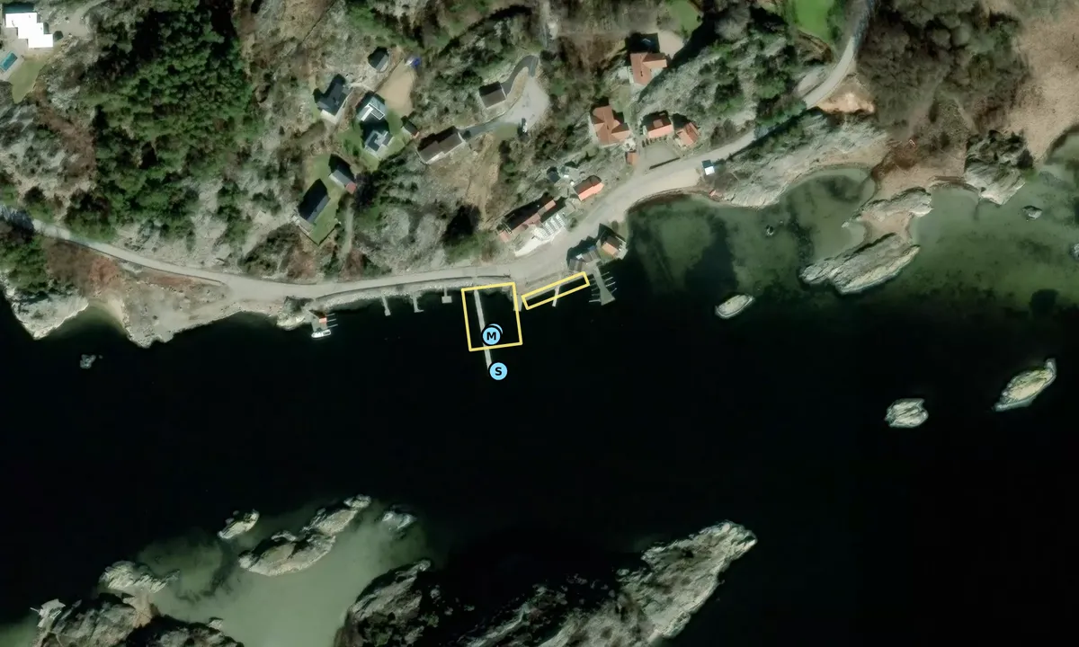 Satelite image of Flatön - Handelsman Flink