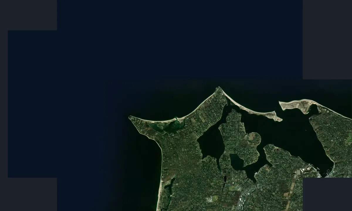 Flyfoto av Flax Pond