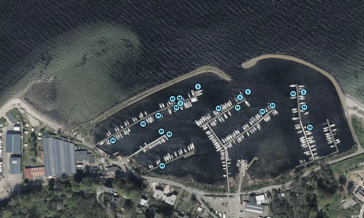 Satelite image of Flensborg Yacht Club Havn