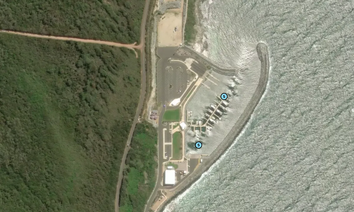 Satelite image of Flinders Bay Marina
