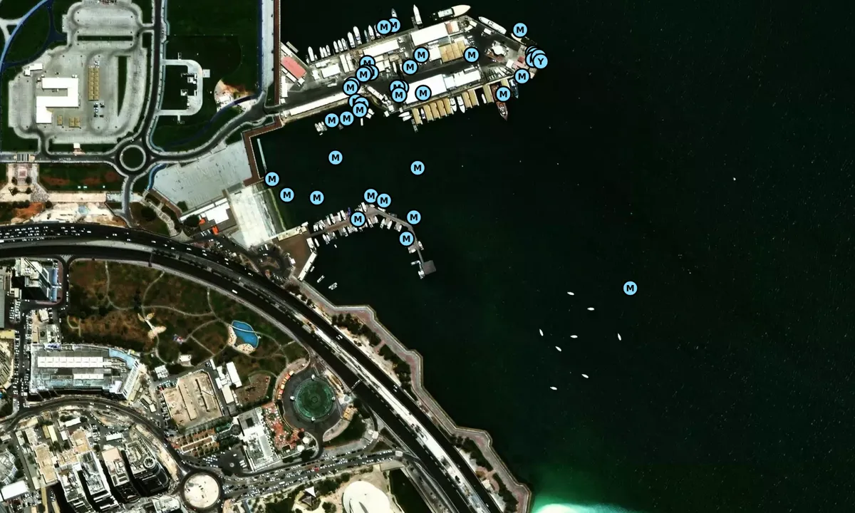 Satelite image of Floating Harbour