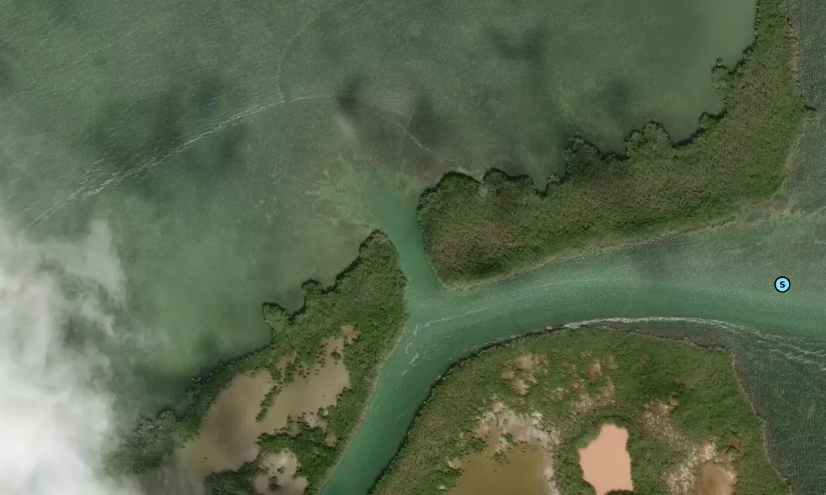 Satelite image of Floating Island