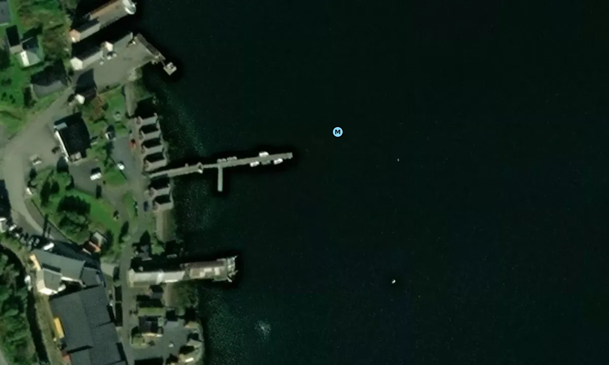 Satelite image of Foldvik Brygge