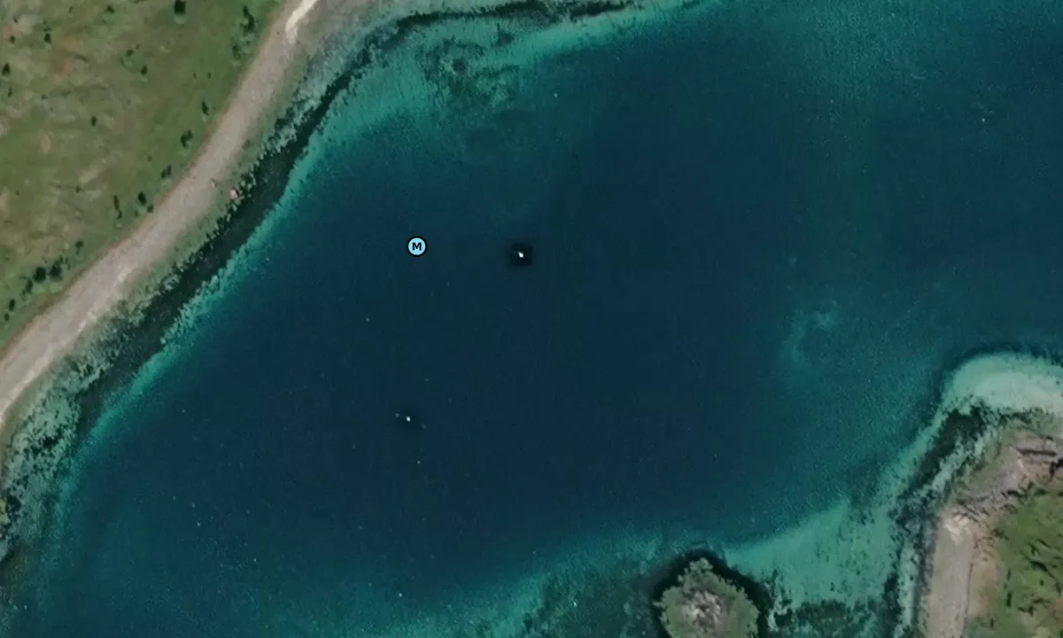 Satelite image of Follesoyklipa Skjervøy