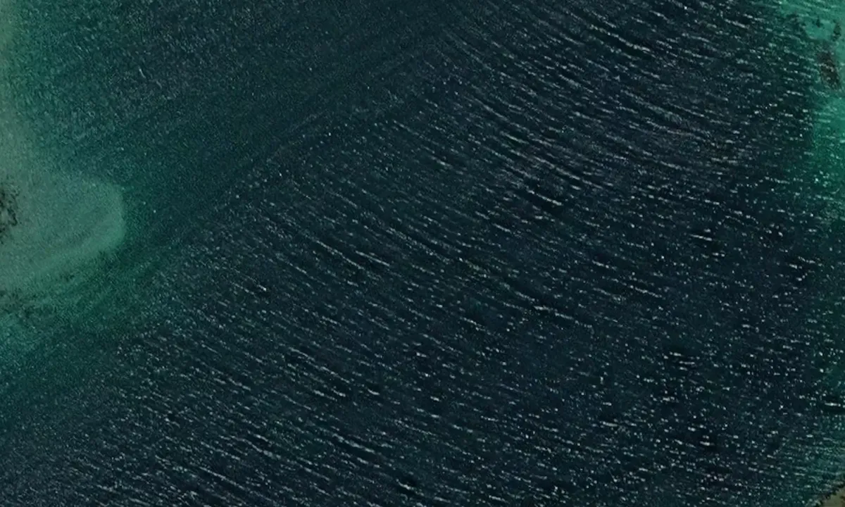 Satelite image of Forøysundet