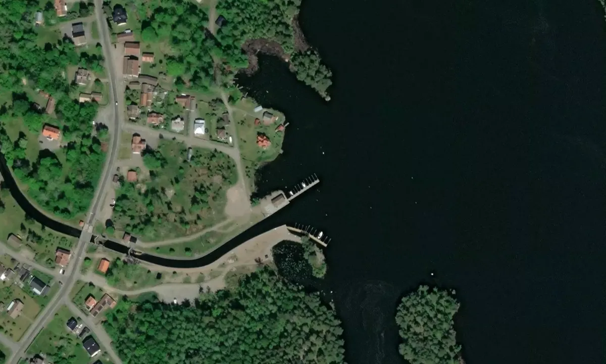 Flyfoto av Forsvik