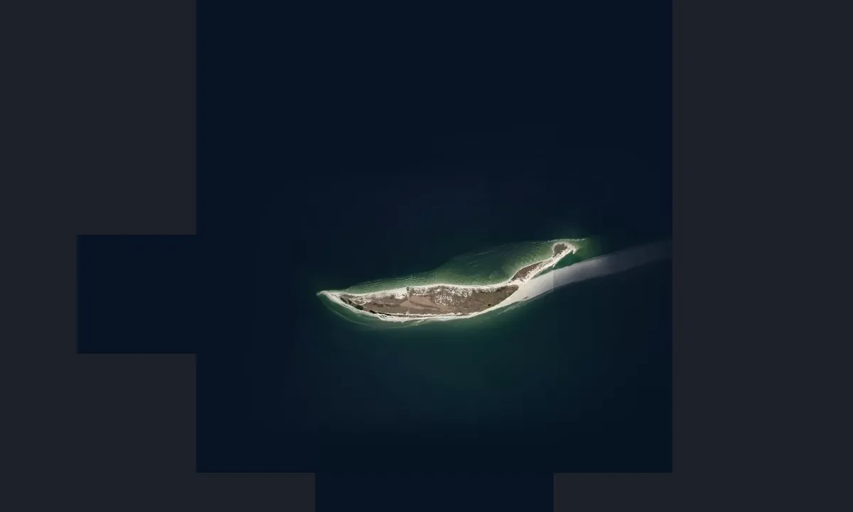 Flyfoto av Fort Massachusetts