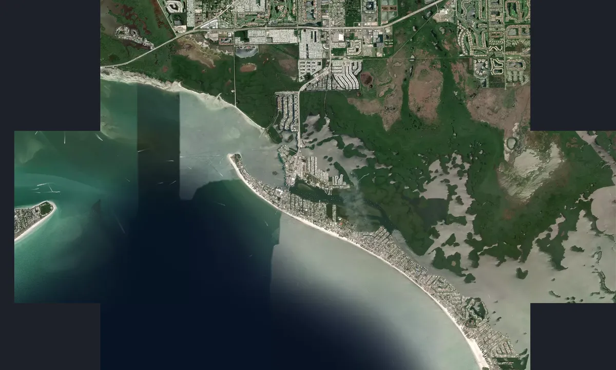 Flyfoto av Fort Myers Beach Mooring Field