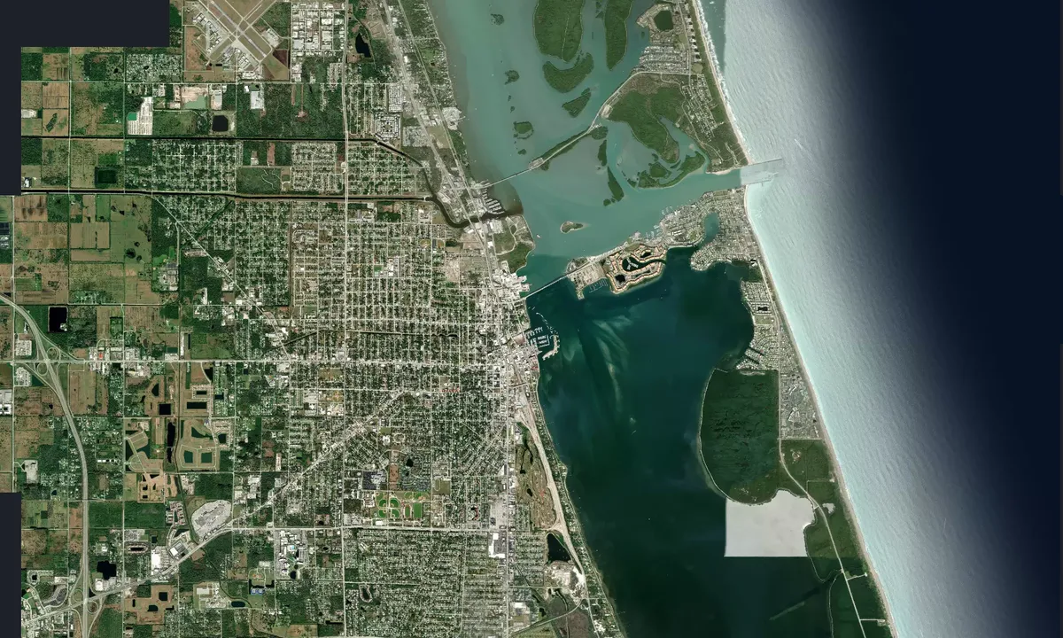Flyfoto av Fort Pierce City Marina - St. Lucie