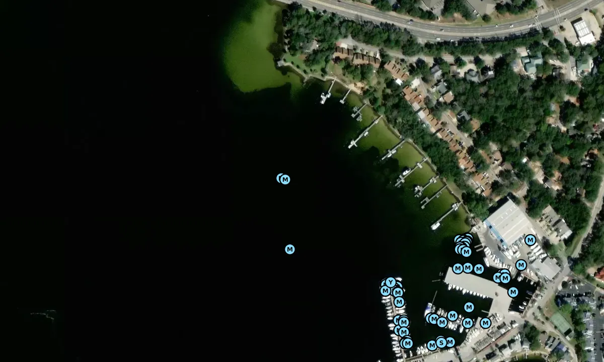 Satelite image of Fort Walton Area