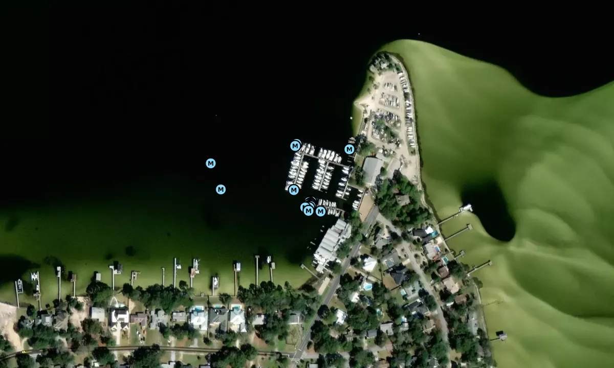 Satelite image of Fort Walton Yacht Club - Fort Walton Beach