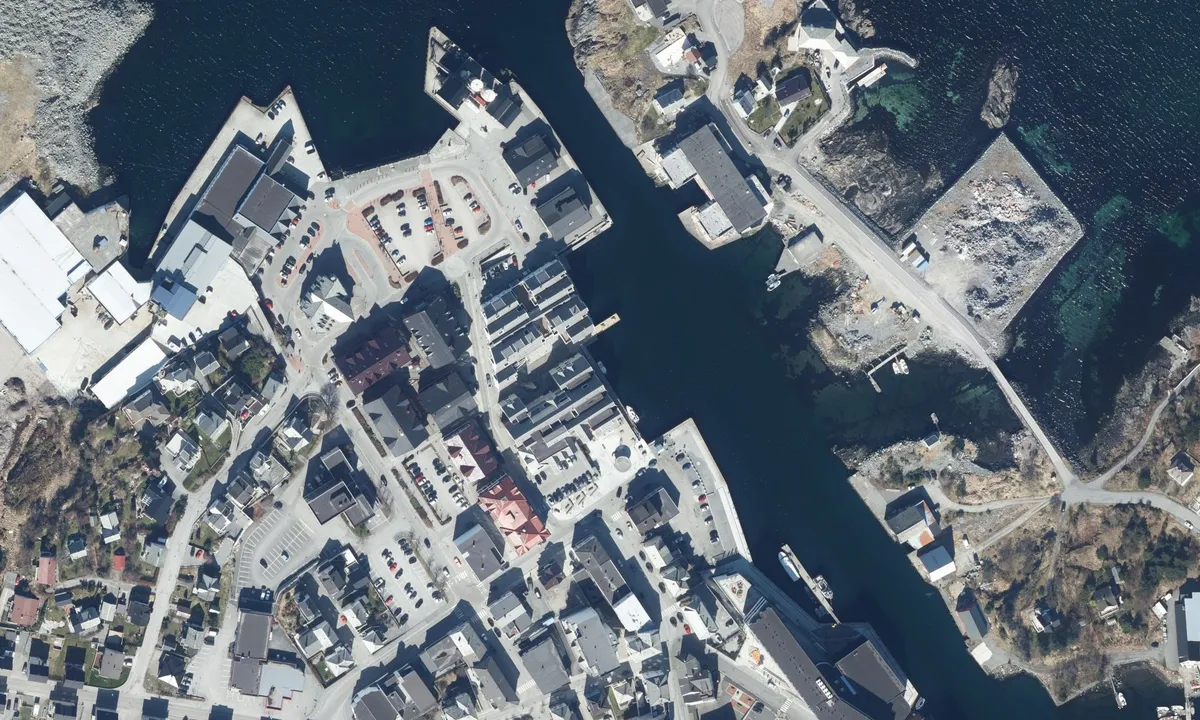 Flyfoto av Fosnavåg