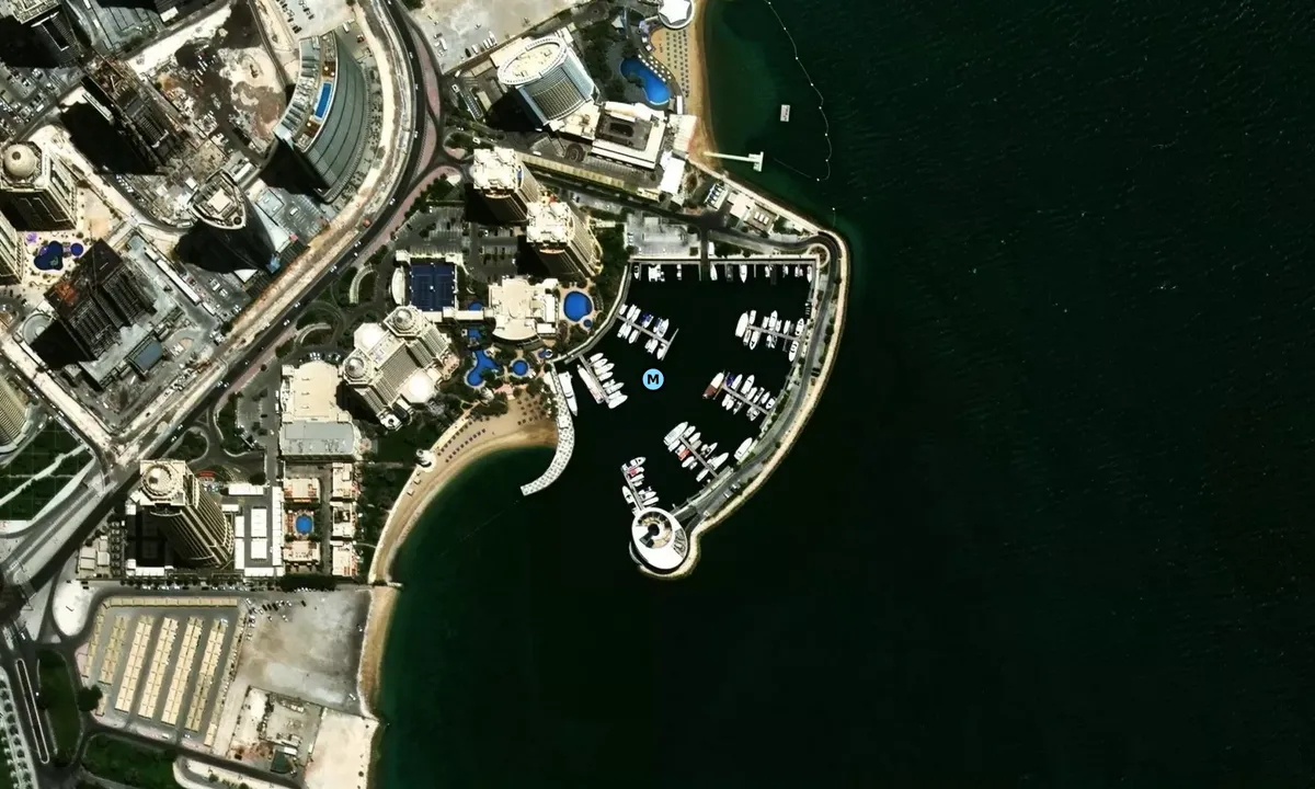 Satelite image of Four Seasons Marina