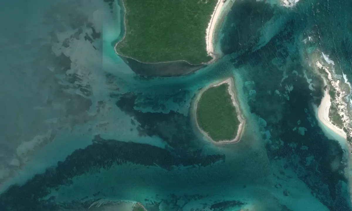 Flyfoto av Fowl Cay 2