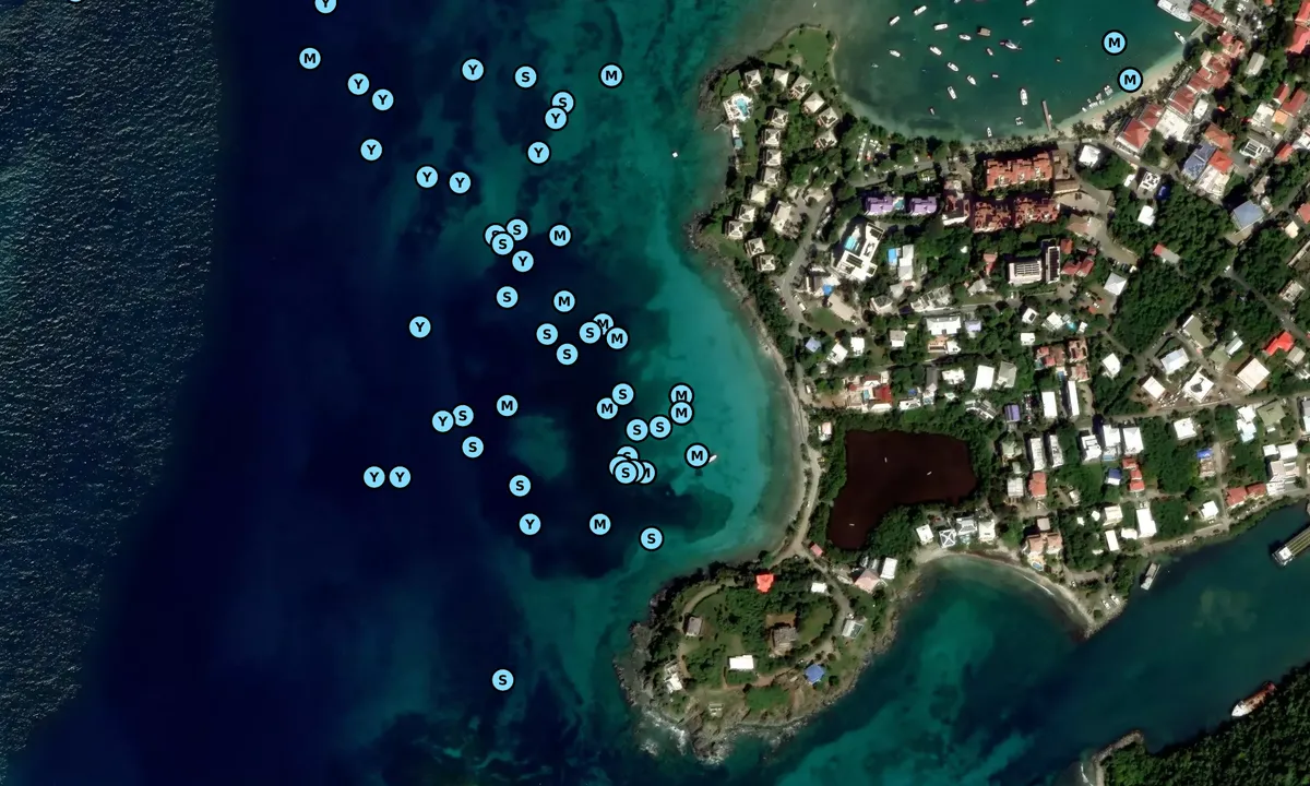 Satelite image of Frank Bay