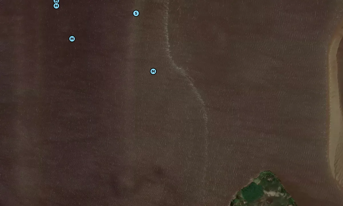 Satelite image of Frazier Point