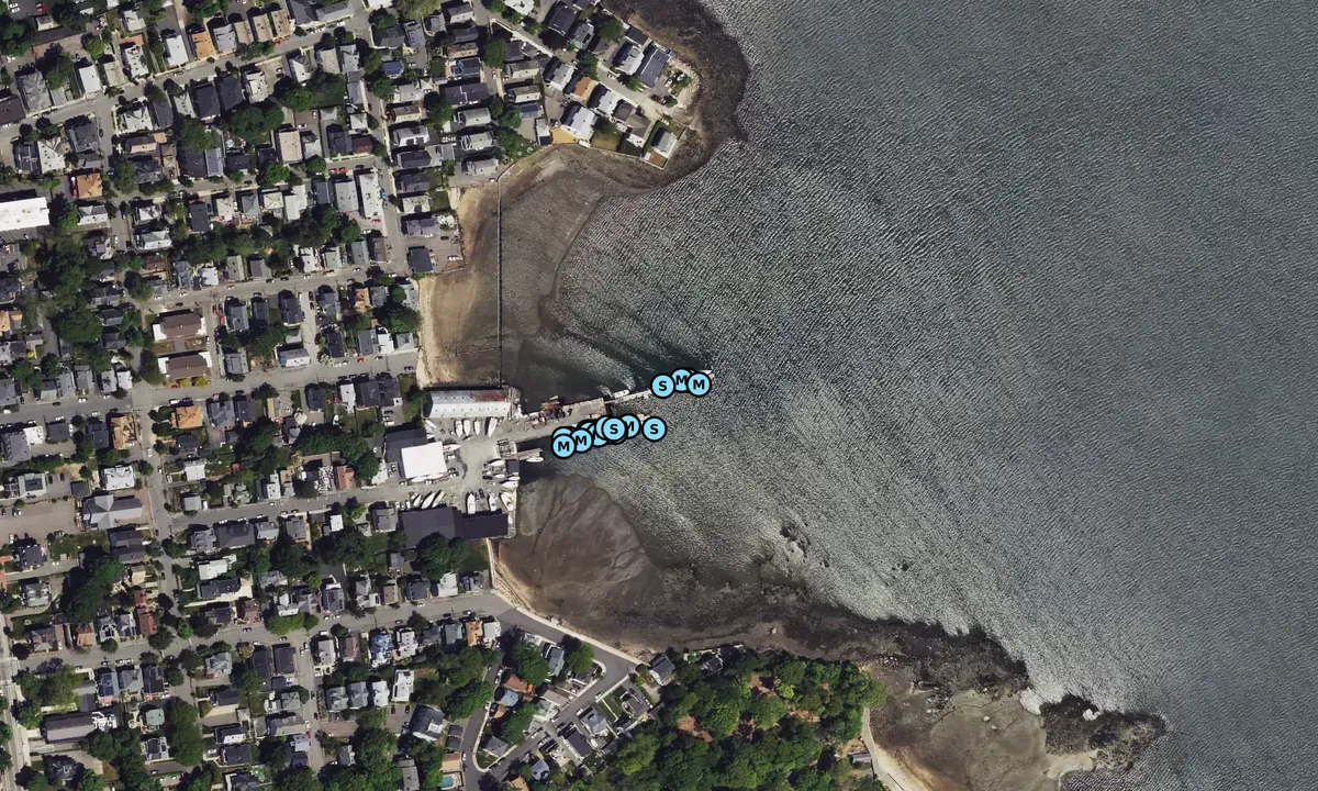 Satelite image of Fred J. Dion Yacht Yard