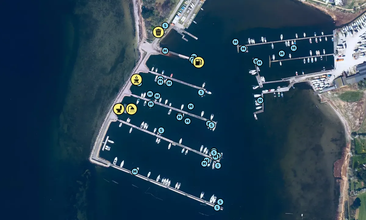 Satelite image of Frederikssund Lystbådehavn a.m.b.a.