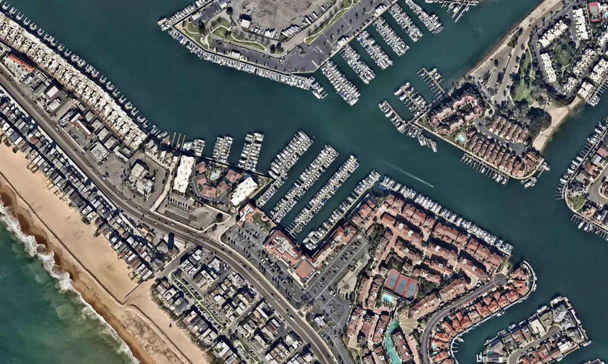 Flyfoto av Freedom Boat Club - Huntington Beach, CA