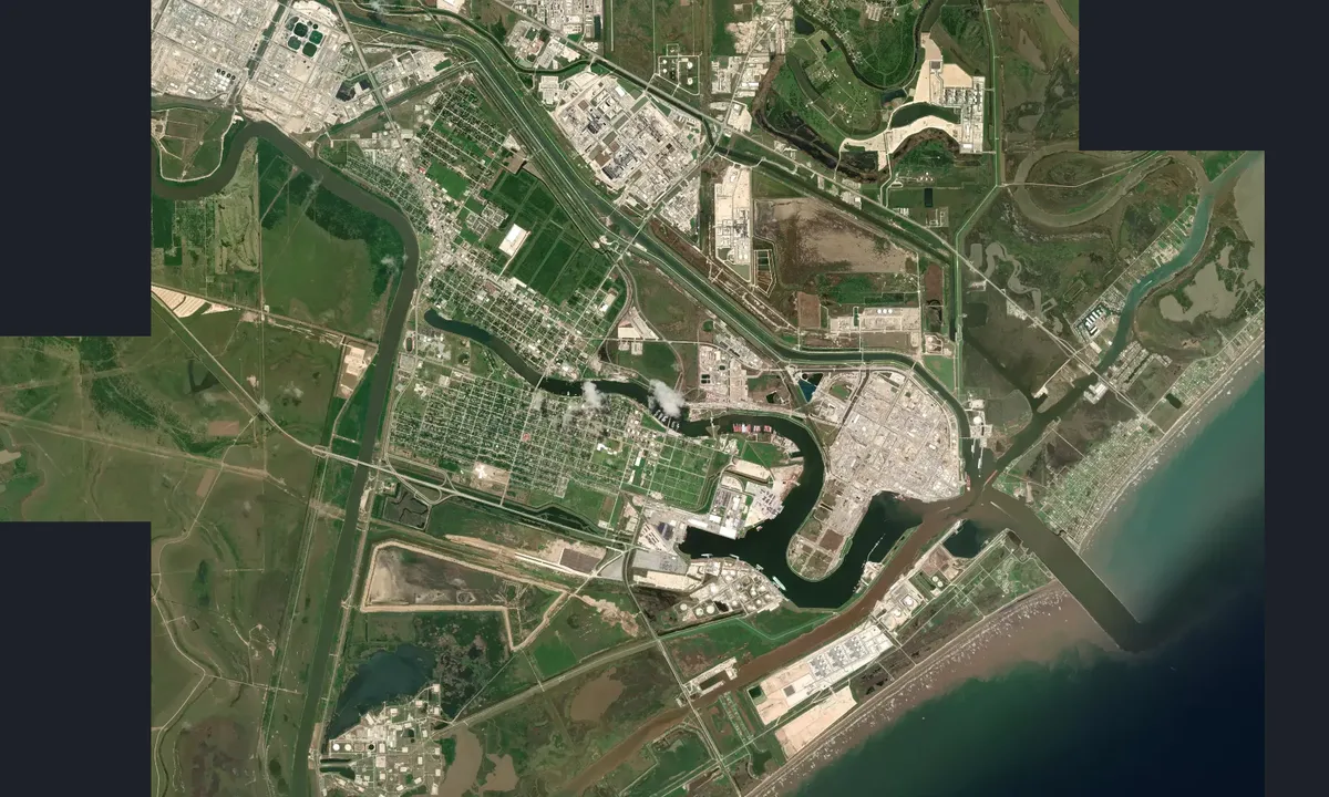 Flyfoto av Freeport Marina - Texas