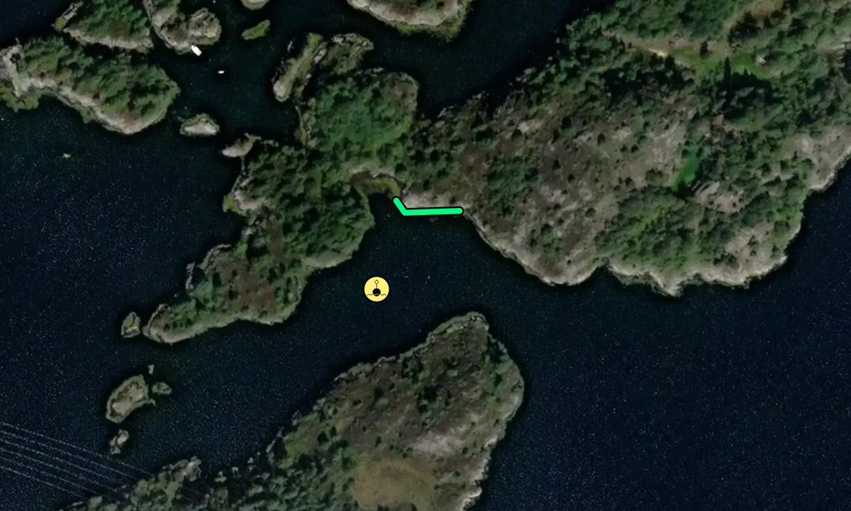 Satelite image of Fridesund