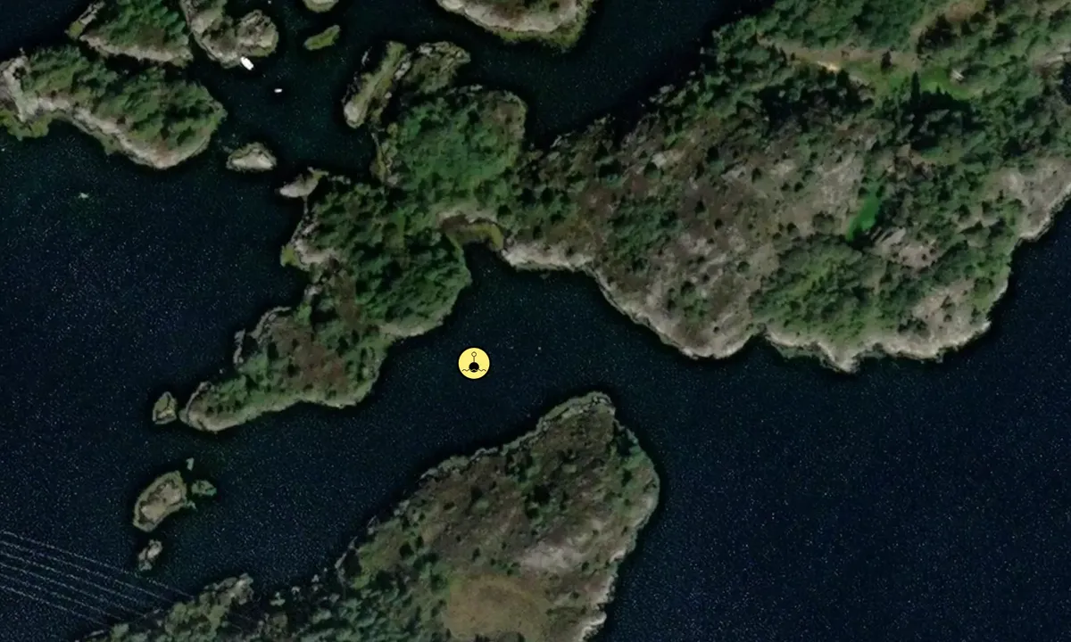 Satelite image of Fridesund