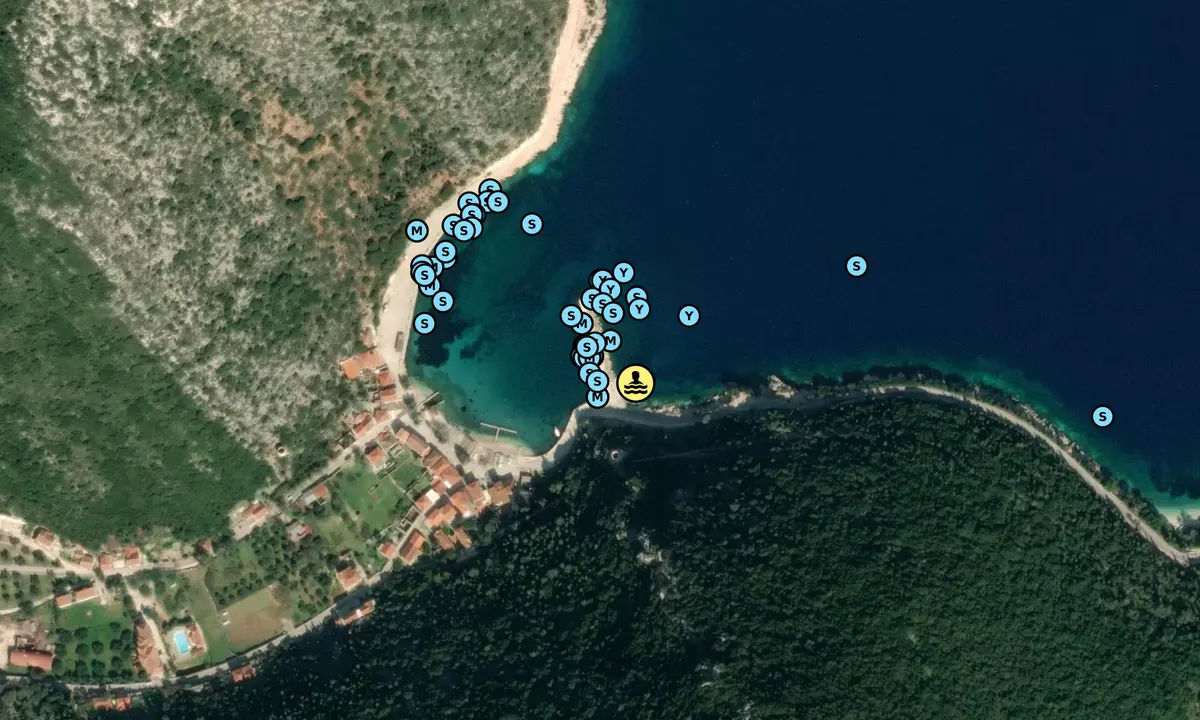 Satelite image of Frikes Ithaca - Greece