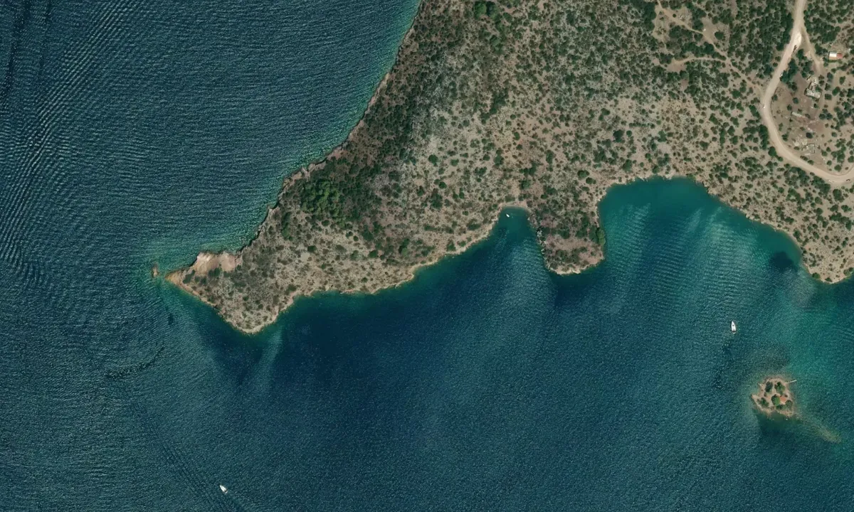 Flyfoto av Frisian Bay