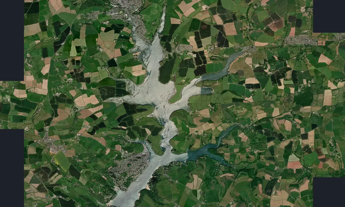 Flyfoto av Frogmore Creek - Kingsbridge