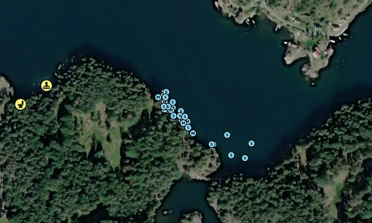 Satelite image of Furøya Øst
