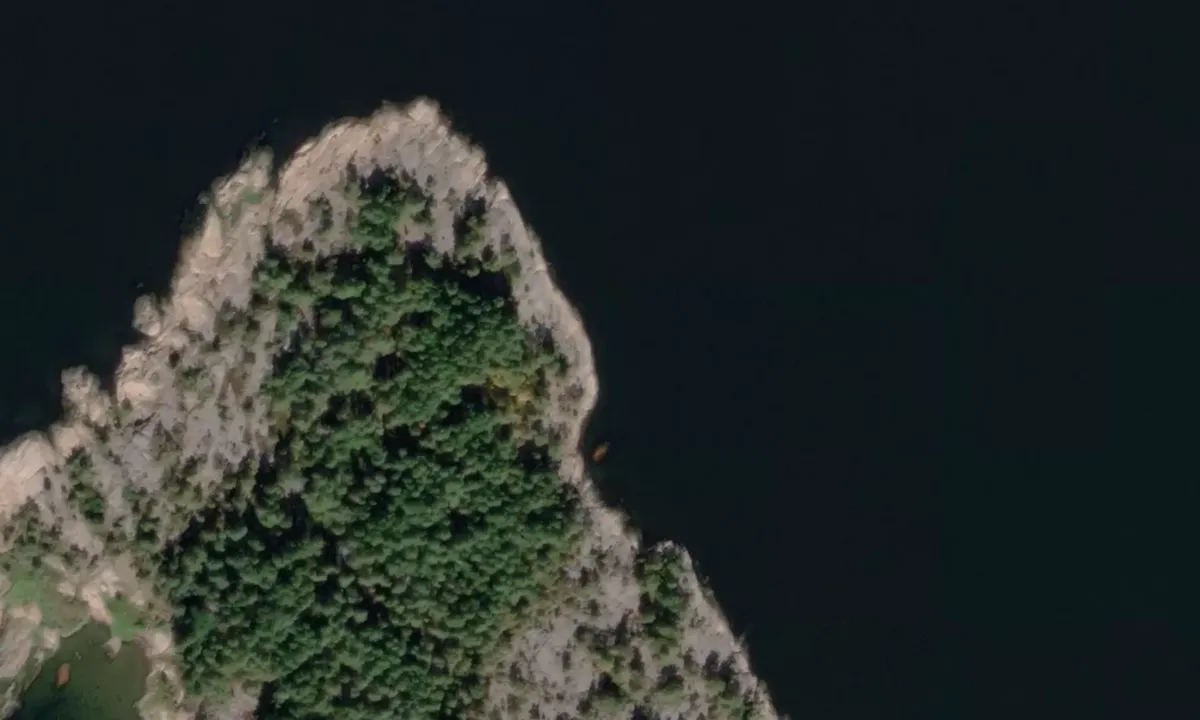 Satelite image of Furuholmen - Østfold