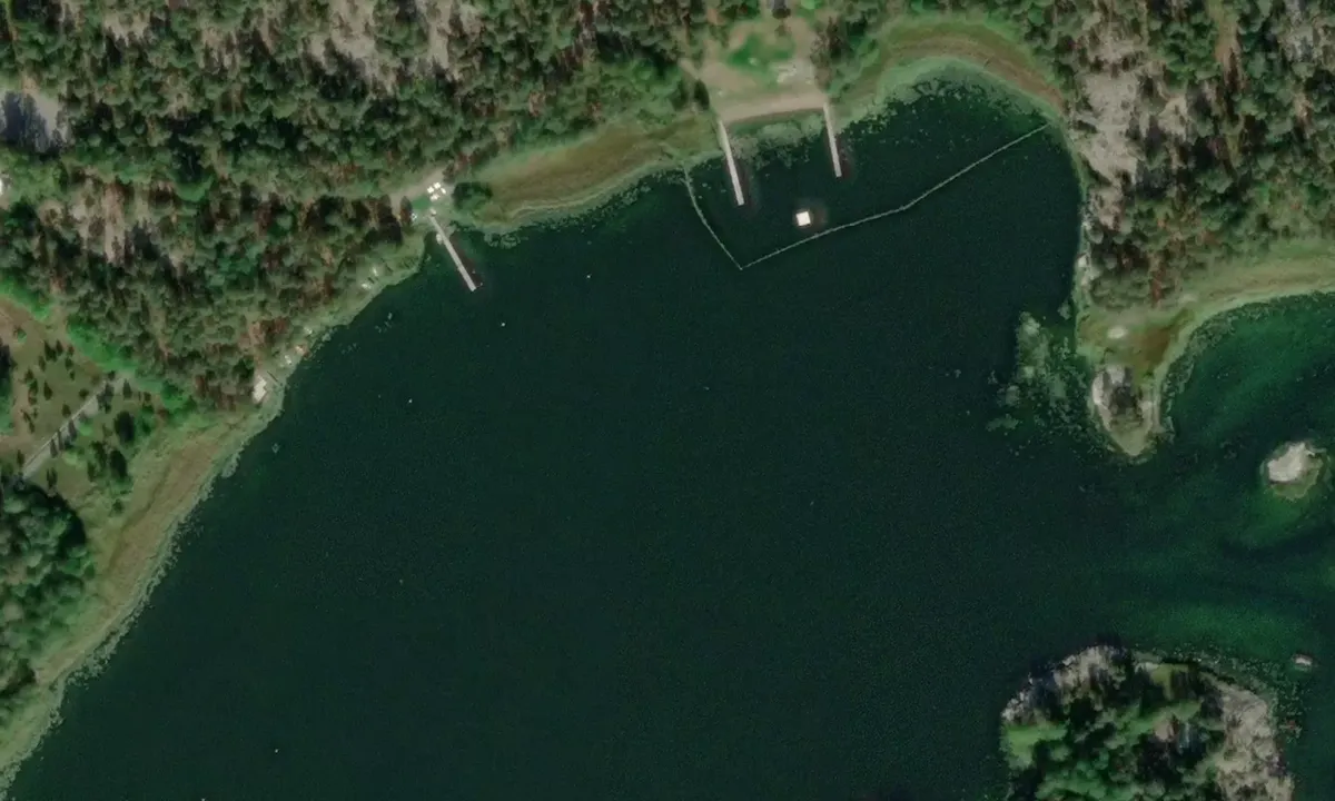 Satelite image of Fyrfjärden