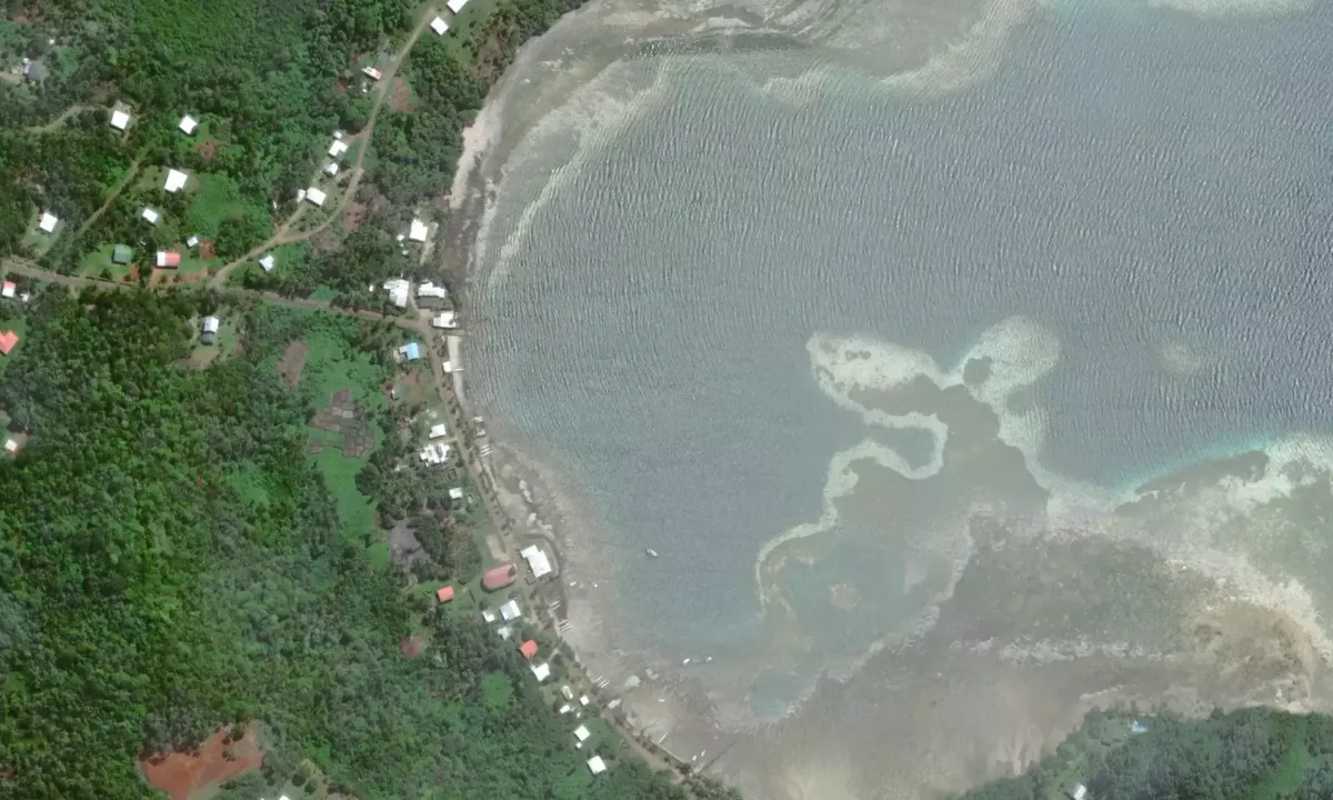 Flyfoto av Gahi Bay - Wallis Island