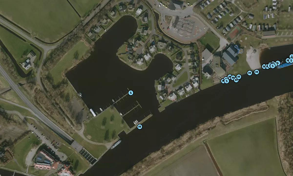 Satelite image of Galamadammen North Yacht Harbour