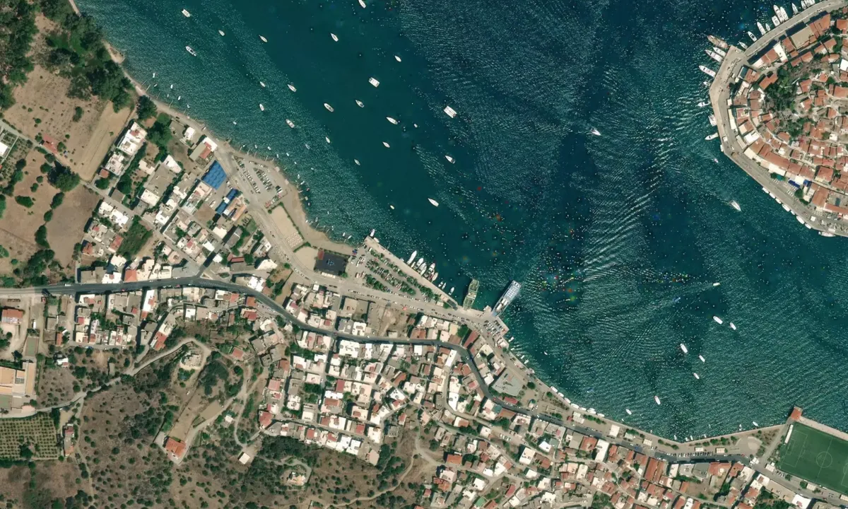 Flyfoto av Galatas