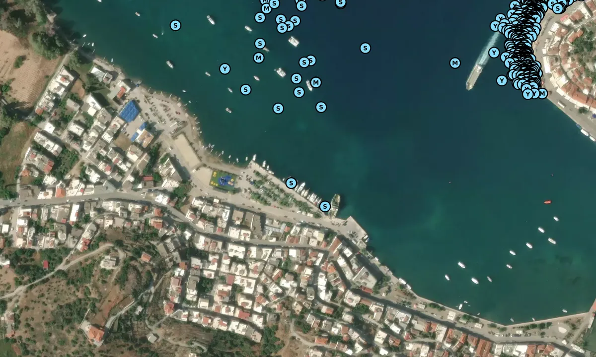 Satelite image of Galatas