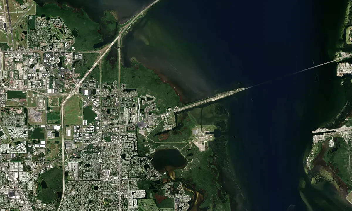 Flyfoto av Galati Tampa Bay