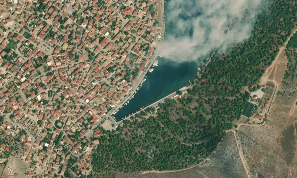 Flyfoto av Galaxidhi