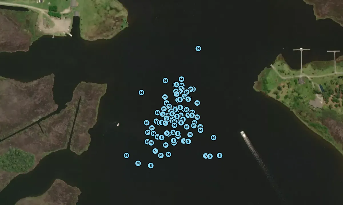Satelite image of Gale Creek - 1